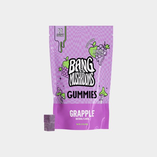 Bang'n Mushrooms Gummies Grapple 2010mg 20ct