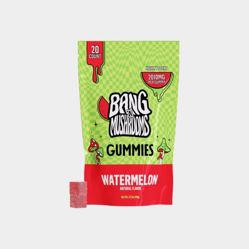 Bang'n Mushrooms Gummies Watermelon 2010mg 20ct